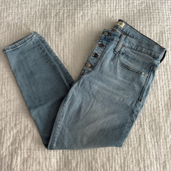 Madewell 9” High Rise Skinny Jean 31 - Picture 2 of 8